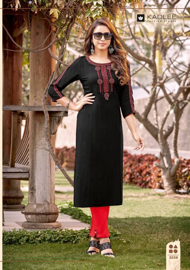 Kadlee Shalini 4 Latest Designer Ethnic Wear Kurti With Pant Collection